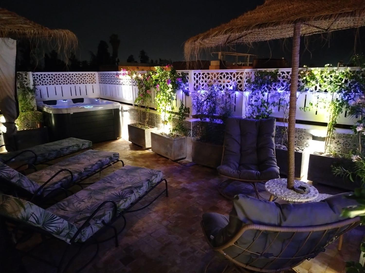 Riad & Spa Sous Le Soleil Chez Jerome Et Pamela Ch Zen Marrakesh Buitenkant foto